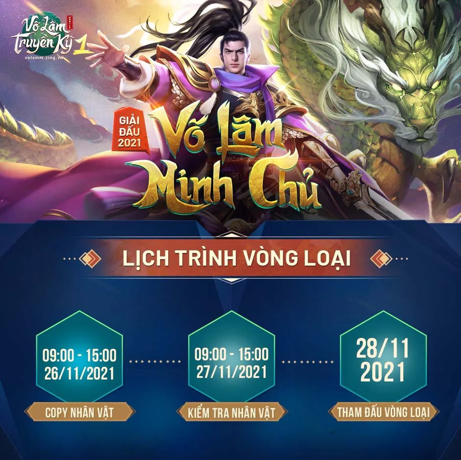 VLTK1M: Hơn 1,600 game thủ bước vào Vòng Loại Võ Lâm Minh Chủ