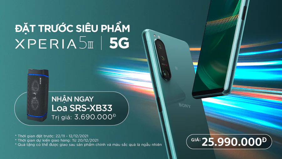 Sony Xperia PRO-I và Xperia 5 III chính thức ra mắt và cho đặt trước tại Việt Nam với loạt công nghệ đỉnh cao