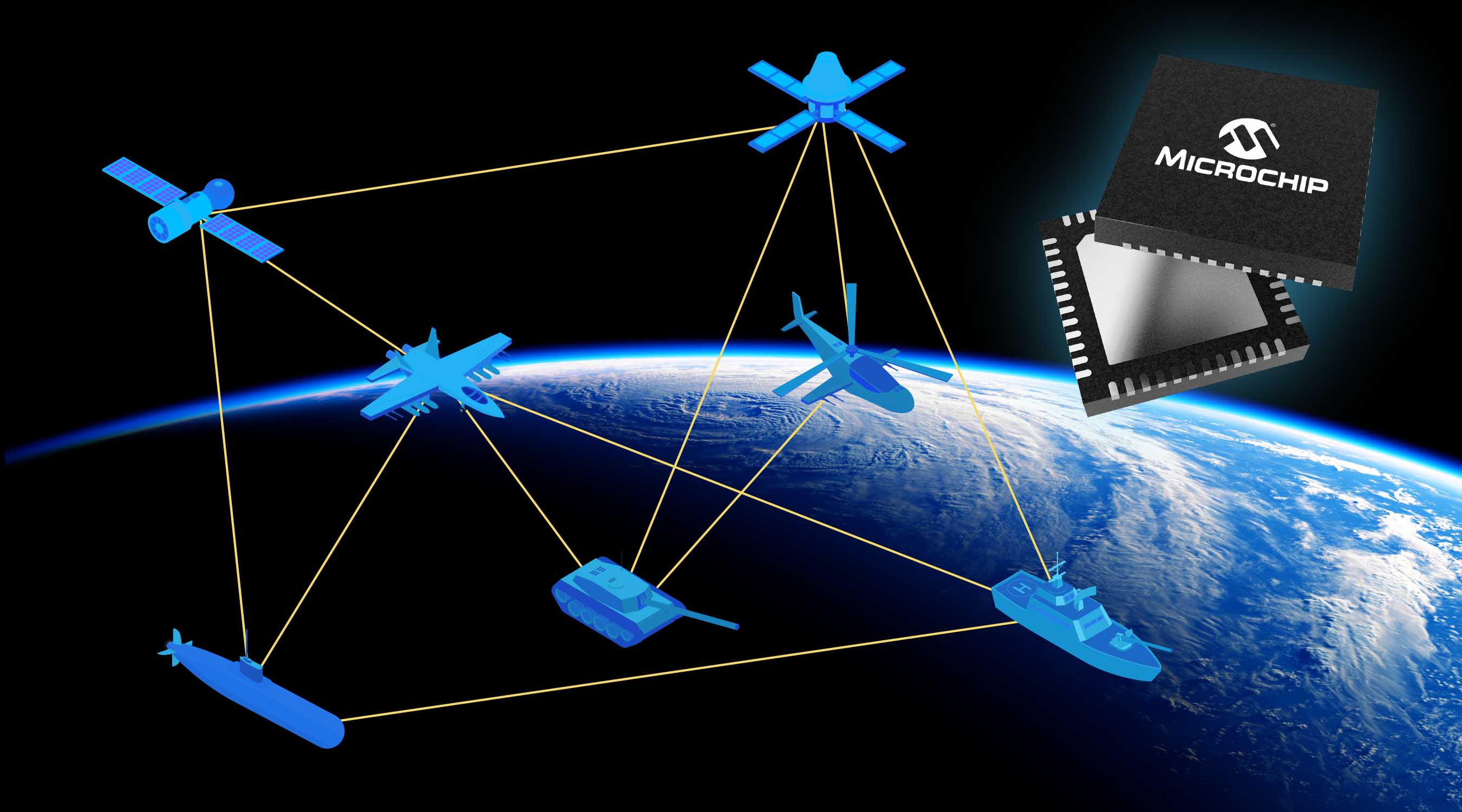 Microchip tiếp tục mở rộng danh mục giải pháp mạch tích hợp công suất RF Gallium Nitride (GaN)