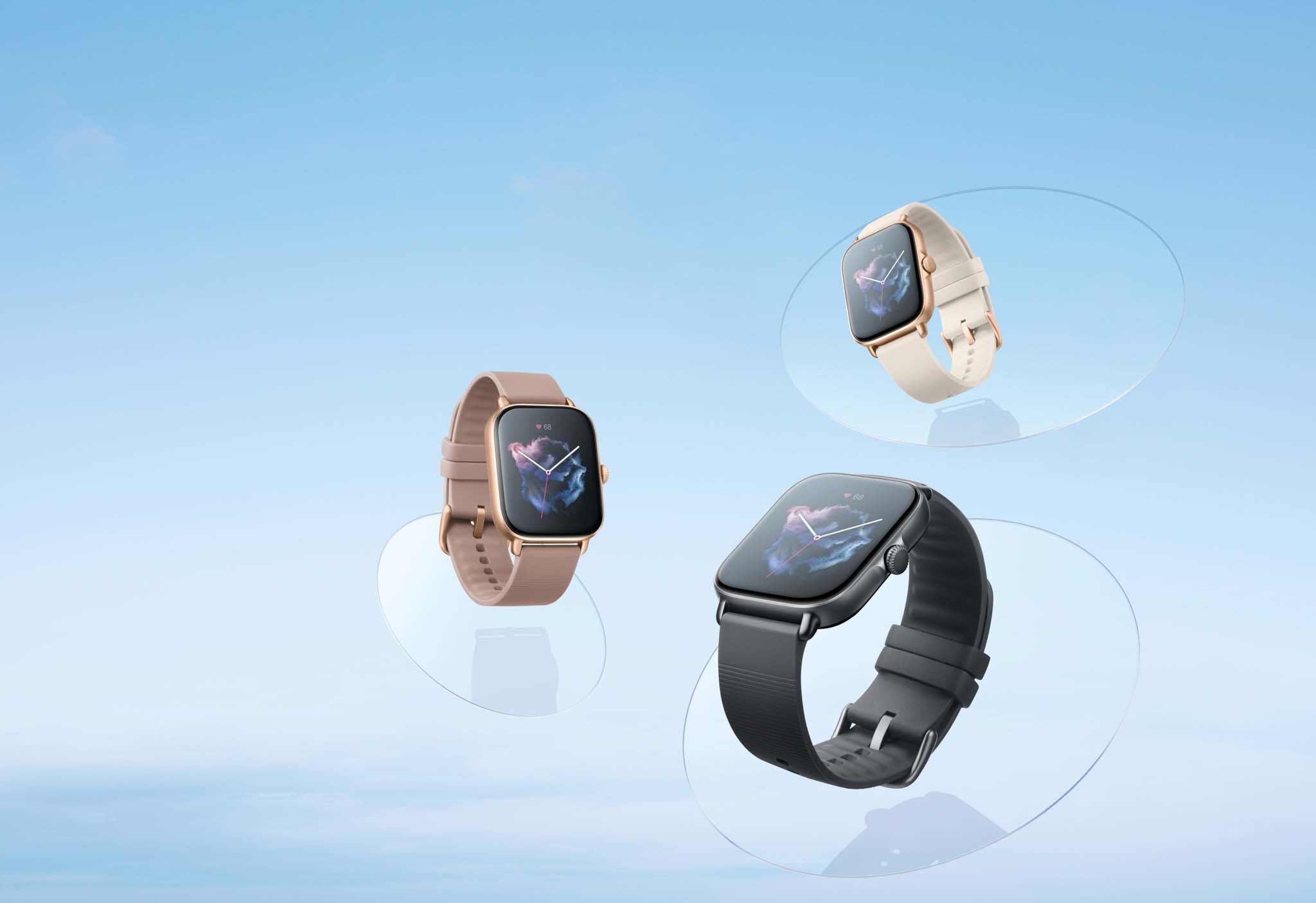 Huami chính thức ra mắt bộ 3 smartwatch Amazfit GTS 3, GTR 3 và GTR 3 Pro