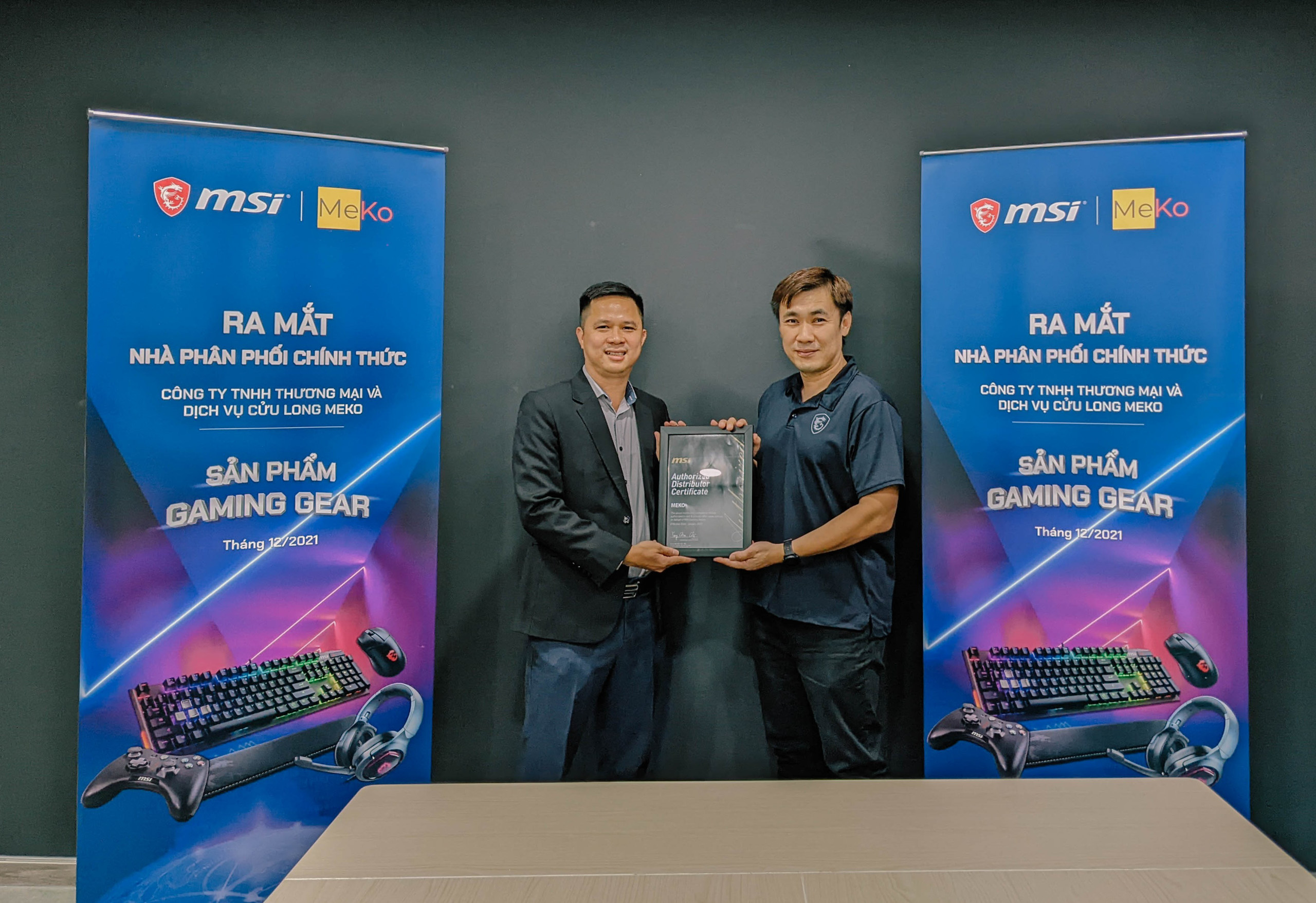 MeKo chính thức trở thành nhà phân phối sản phẩm MSI tại Việt Nam