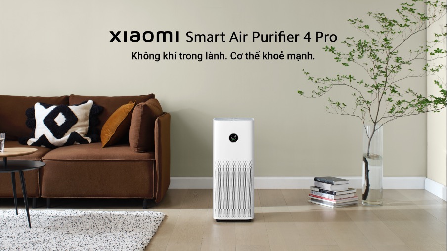 Xiaomi ra mắt phiên bản máy lọc không khí thông minh mới nhất – Xiaomi Smart Air Purifier 4 Pro
