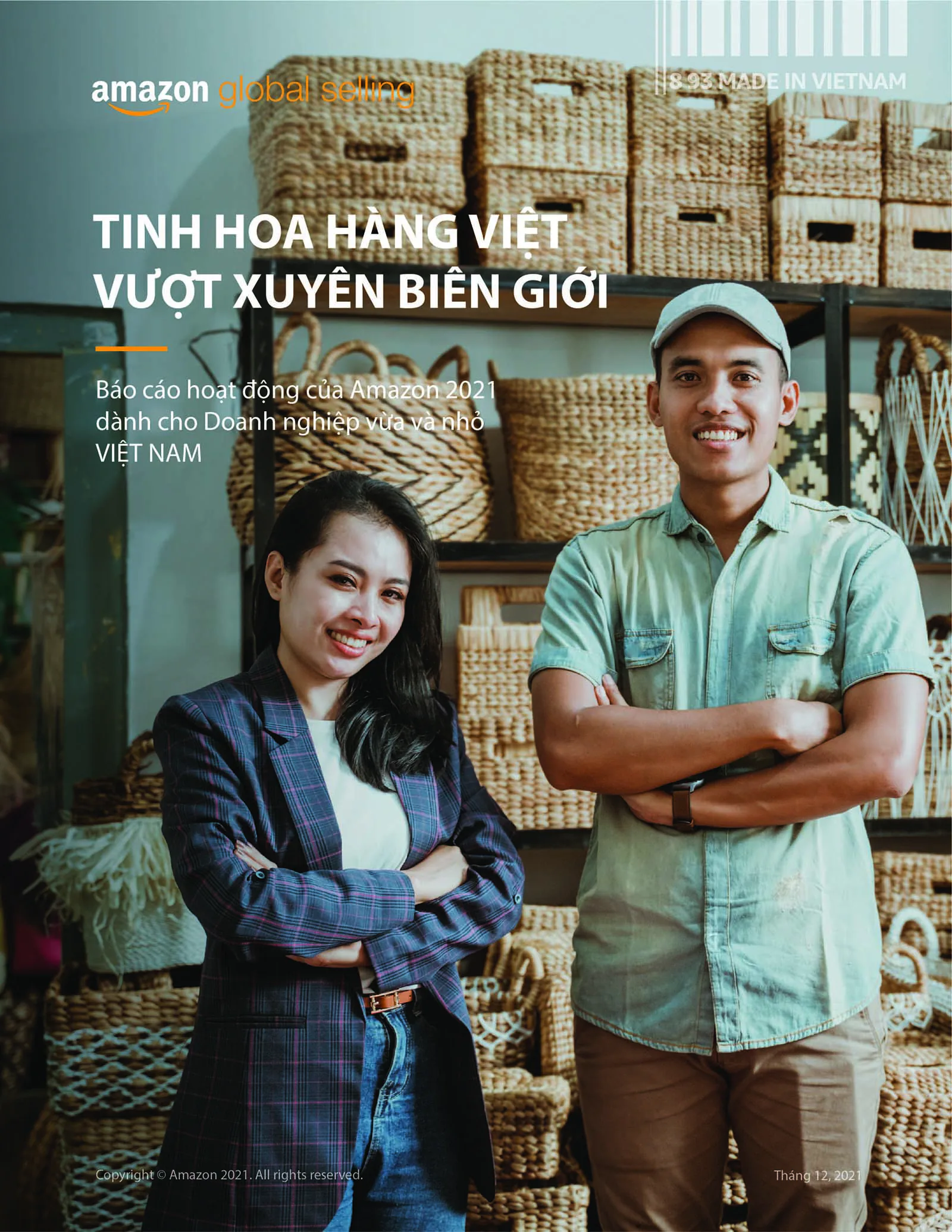 Amazon công bố Báo cáo Hoạt động dành cho Doanh nghiệp vừa và nhỏ Việt Nam năm 2021: gần 7.2 triệu sản phẩm của đối tác bán hàng Việt Nam đã được bán cho khách hàng Amazon trên khắp thế giới trong một năm