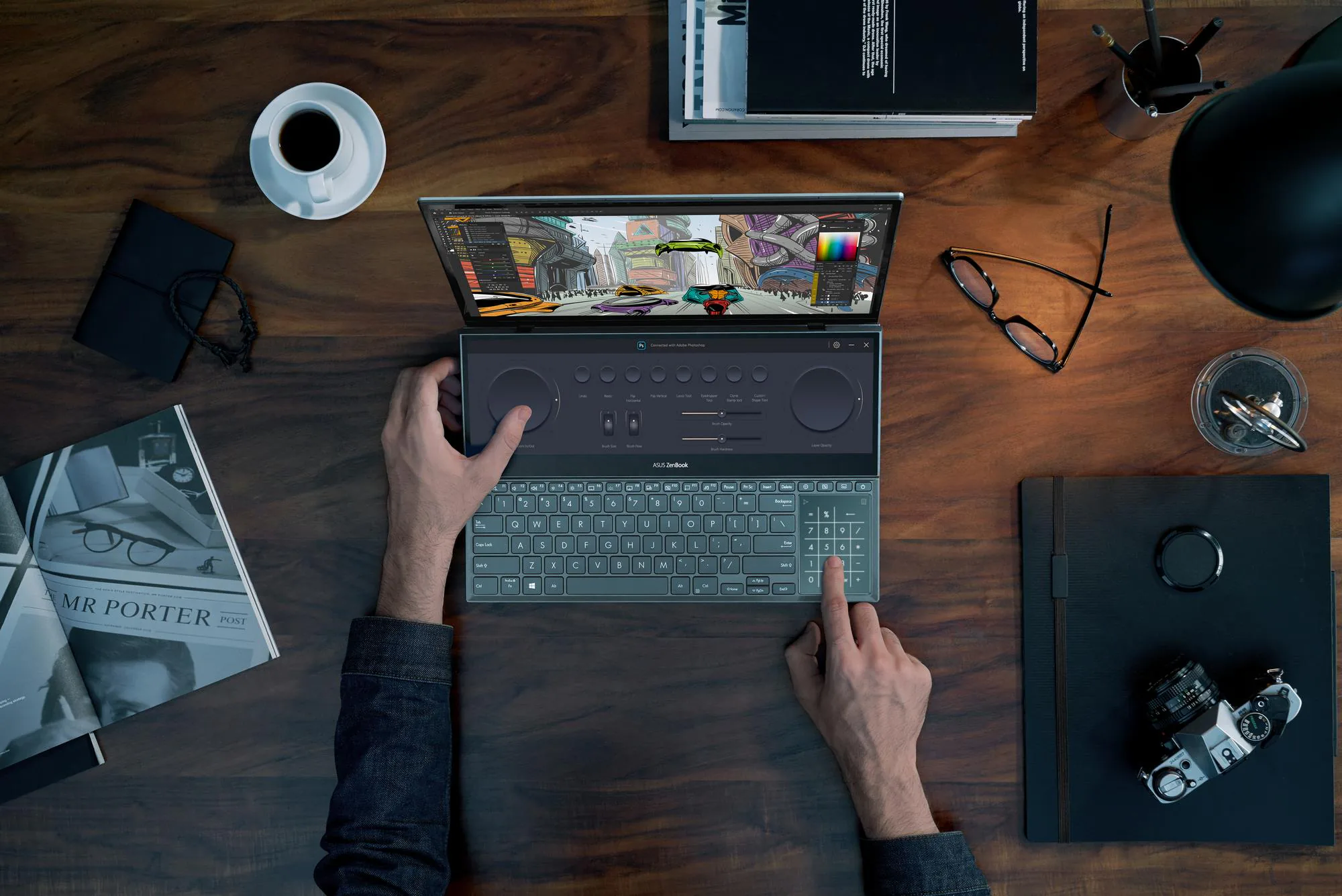 ASUS chinh phục người dùng sáng tạo nội dung với Zenbook Duo Pro 15 OLED (UX582)