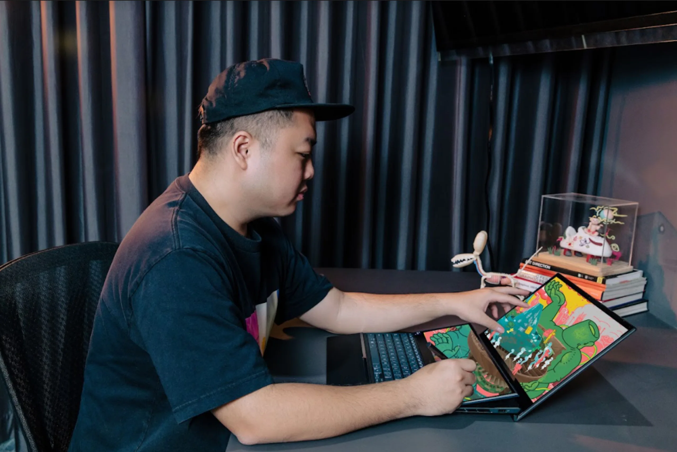 ASUS hợp tác cùng nghệ sĩ thị giác Crazy Monkey và nhà sản xuất âm nhạc Masew trong dự án “Đại Tiệc Thị Giác”