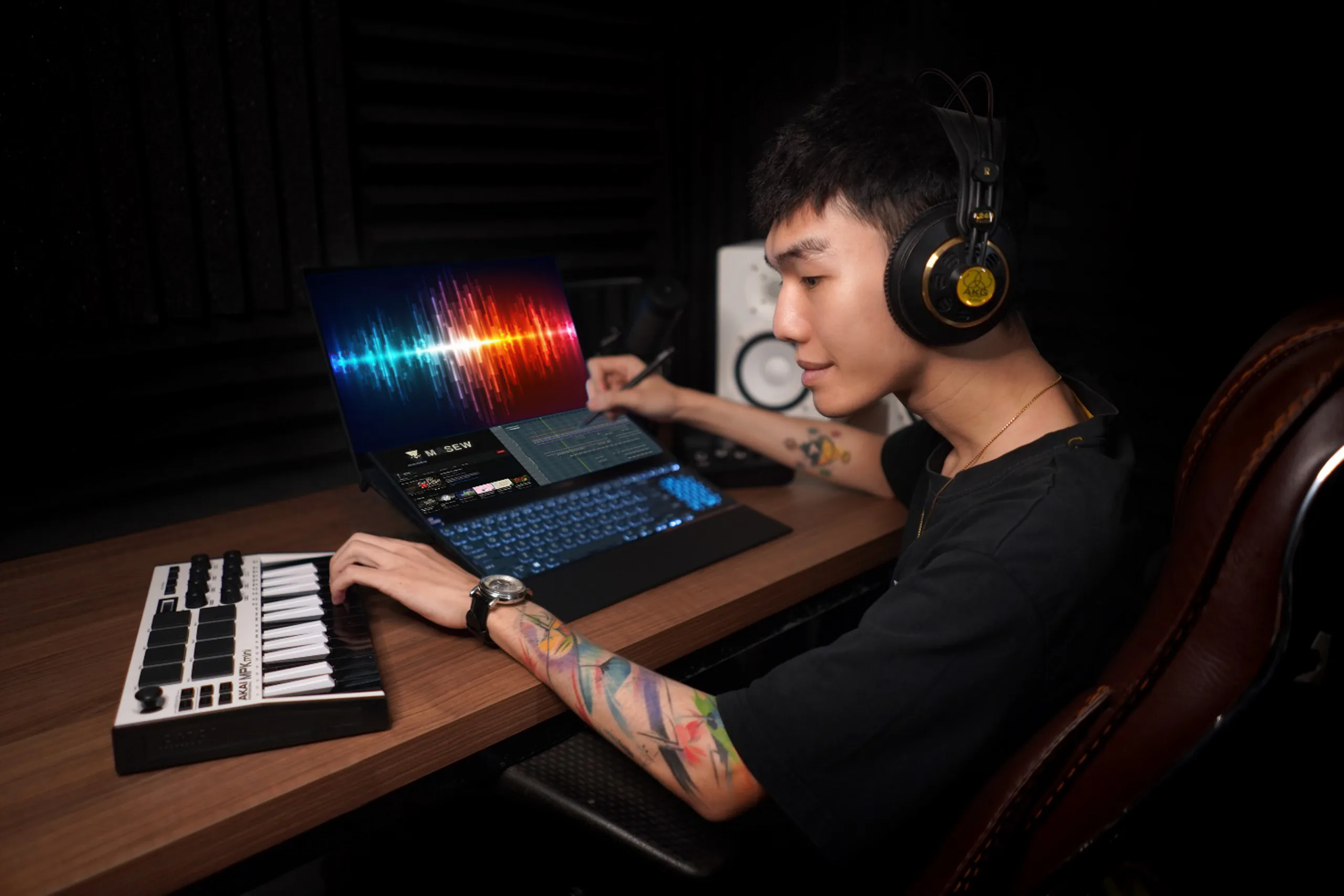 ASUS hợp tác cùng nghệ sĩ thị giác Crazy Monkey và nhà sản xuất âm nhạc Masew trong dự án “Đại Tiệc Thị Giác”