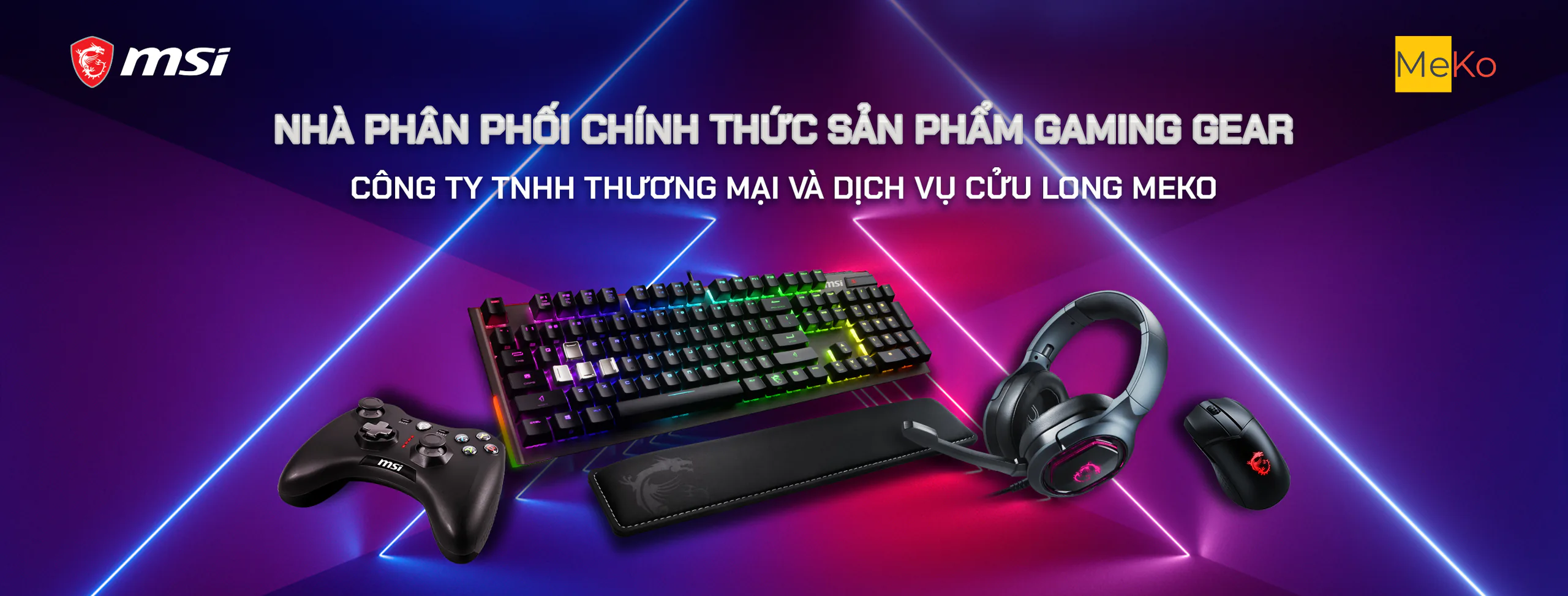 MeKo chính thức trở thành nhà phân phối sản phẩm MSI tại Việt Nam