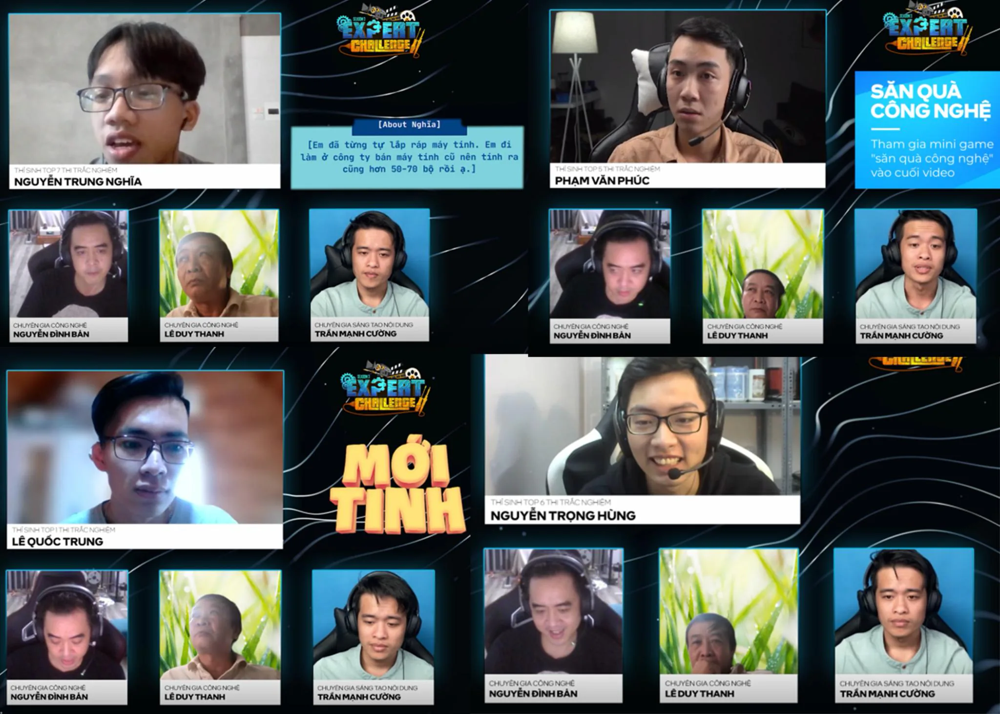Expert Challenge tập 1: Vòng phỏng vấn thú vị của các thí sinh tự do
