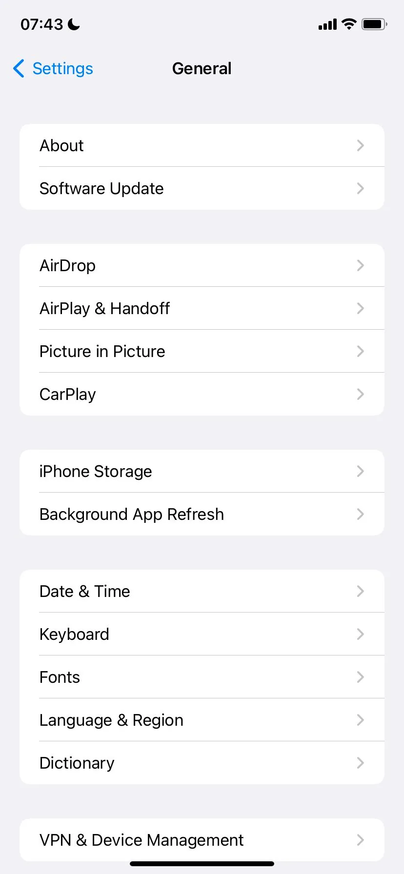 Hướng dẫn cách xem lịch sử dịch vụ của các thành phần trên iPhone với iOS 15 mới