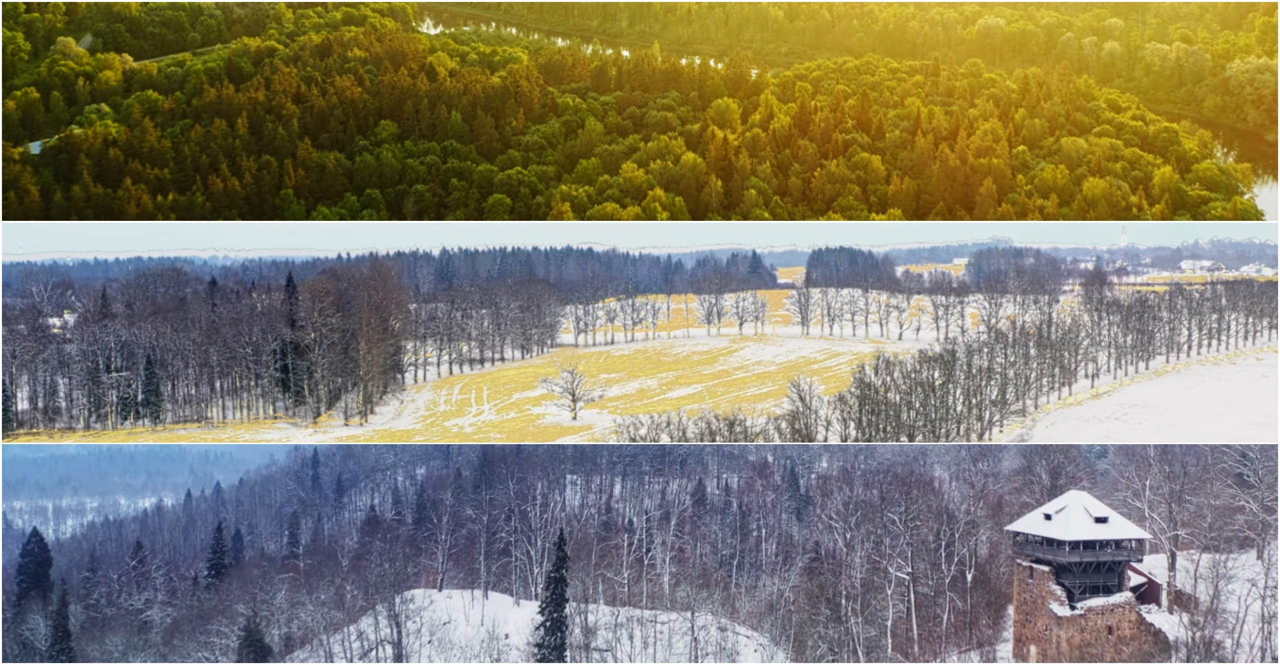 Video ‘Landscapes of Change’ chuyển giao các mùa tuyệt đẹp được quay bằng Mavic 2 Pro