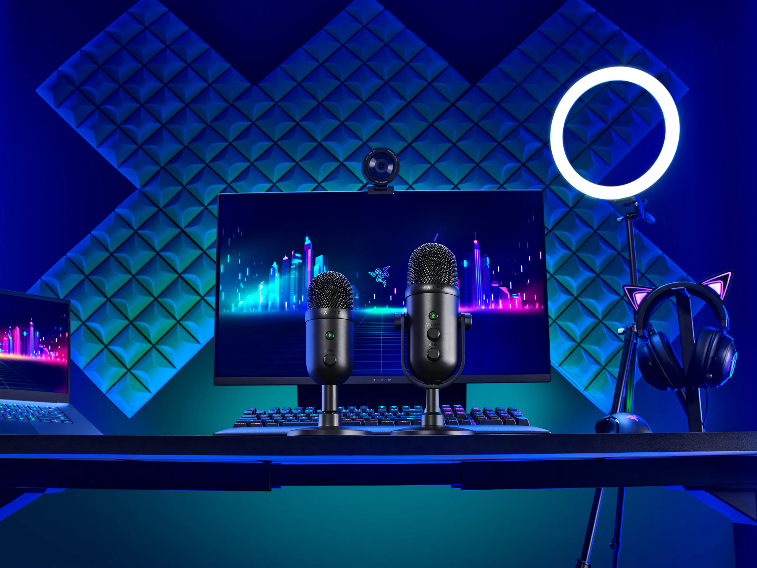 Razer ra mắt microphone Seiren V2 Pro mới dành cho streamer