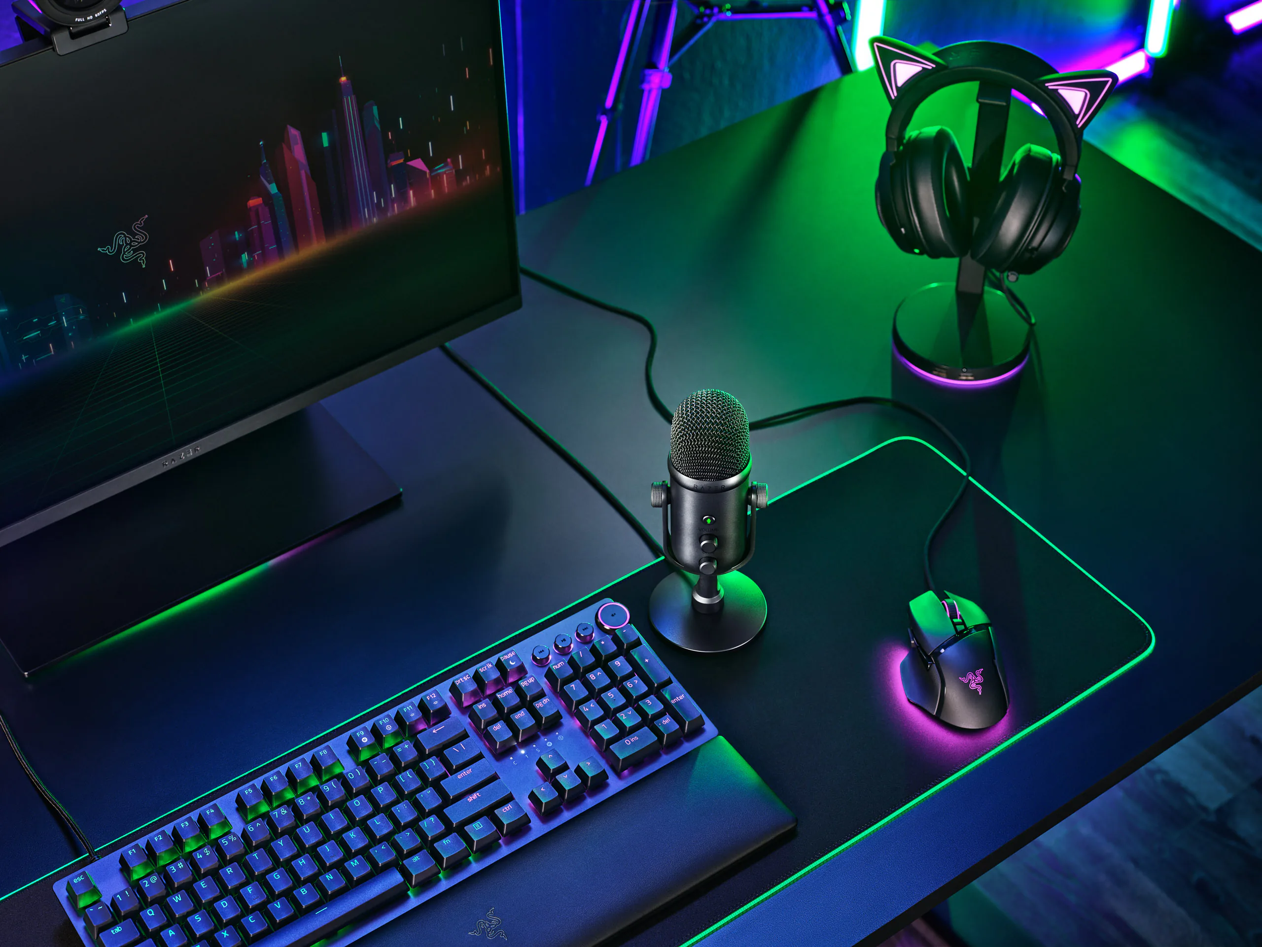 Razer ra mắt microphone Seiren V2 Pro mới dành cho streamer