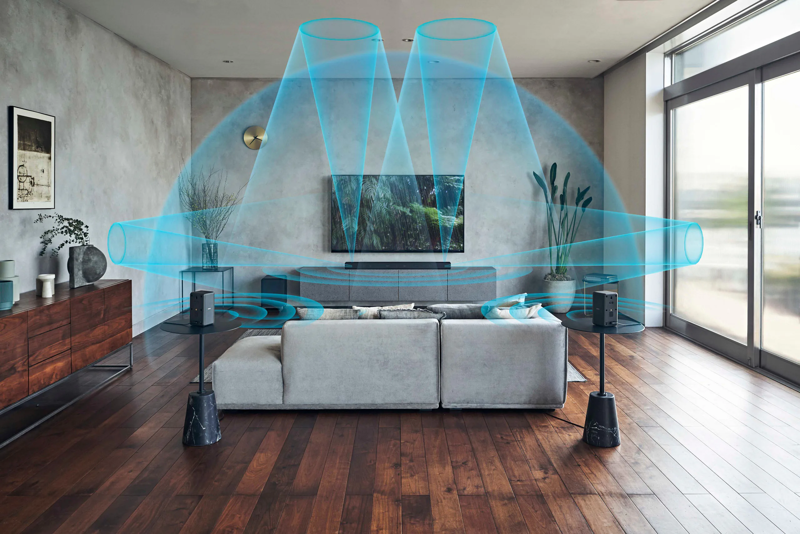 Trải nghiệm âm thanh vòm lên đỉnh cao mới với hệ thống rạp hát tại gia HT-A9 và Soundbar đầu bảng HT-A7000