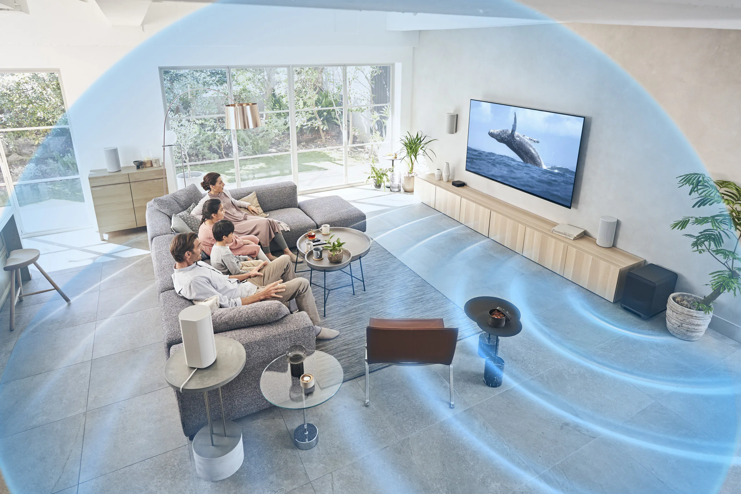 Trải nghiệm âm thanh vòm lên đỉnh cao mới với hệ thống rạp hát tại gia HT-A9 và Soundbar đầu bảng HT-A7000