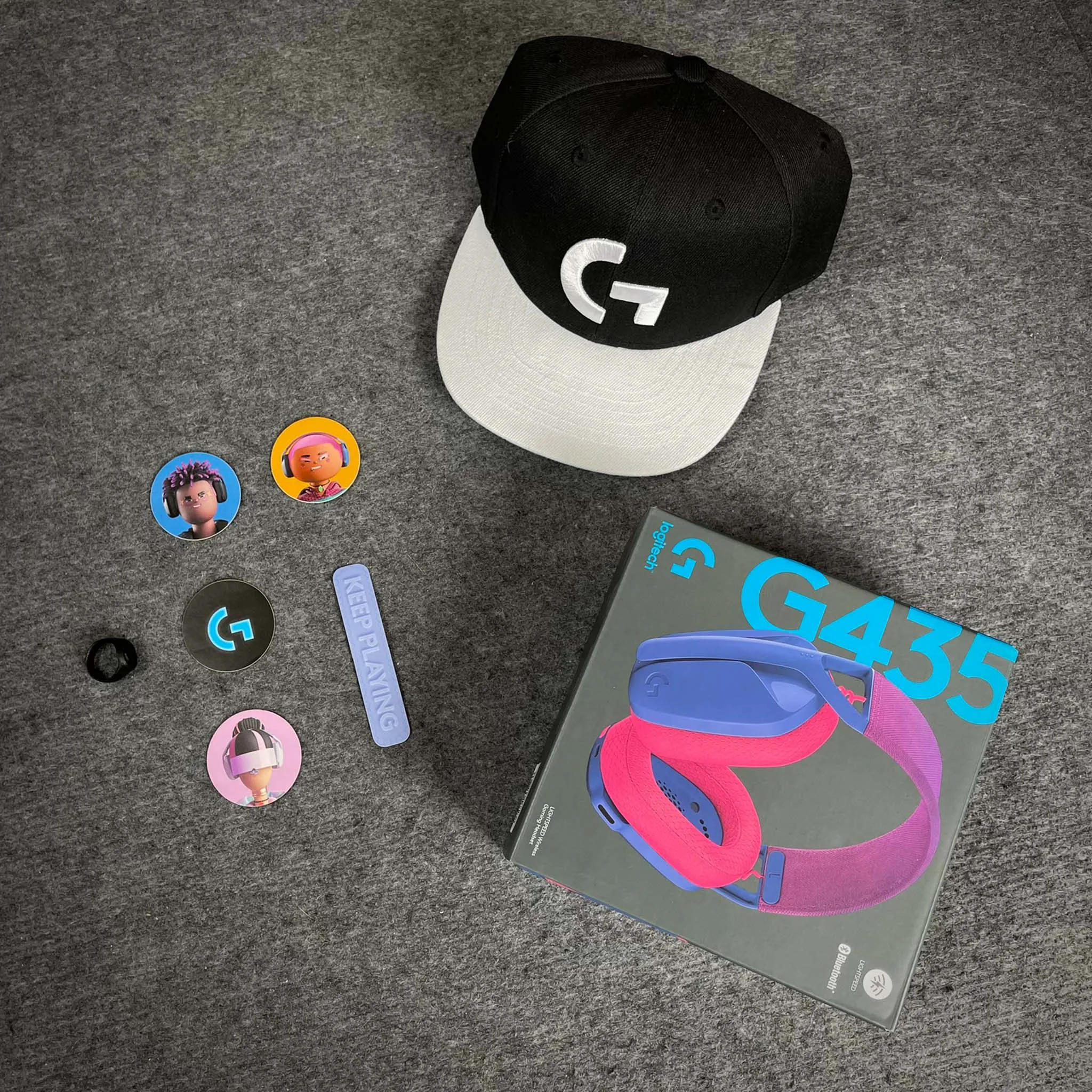 Logitech G trình làng tai nghe chơi game không dây siêu nhẹ giá rẻ G435