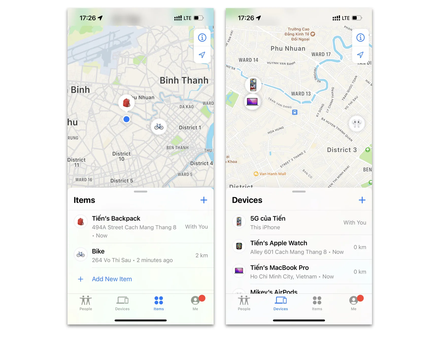 iOS 15: Hướng dẫn cách để iPhone và Apple Watch gửi thông báo khi chúng ta bỏ quên đồ cá nhân