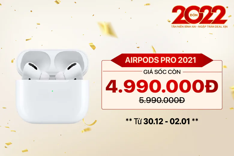Nhiều điện thoại, phụ kiện công nghệ giảm tới 50% đón Tết Dương lịch 2022