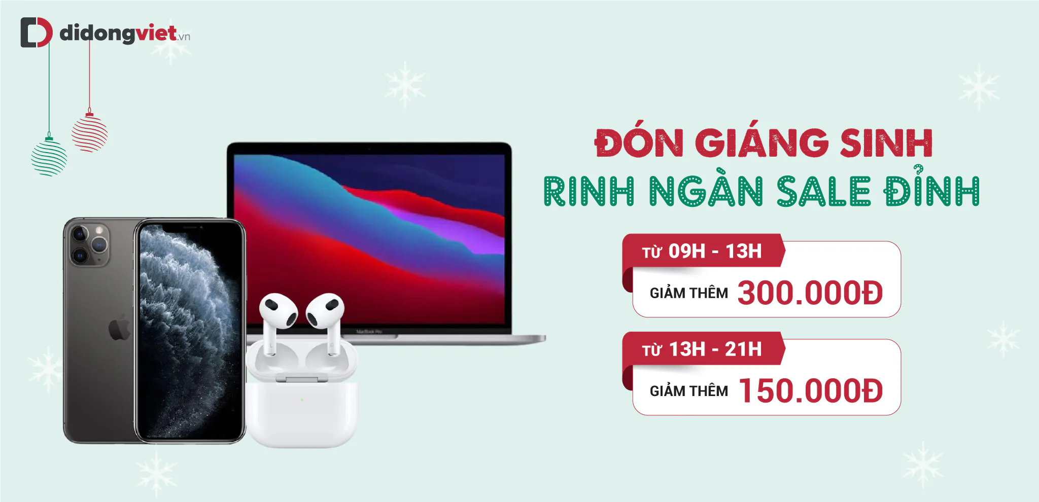 Nhiều điện thoại, tablet, phụ kiện công nghệ giảm đến 54% dịp đón Giáng sinh