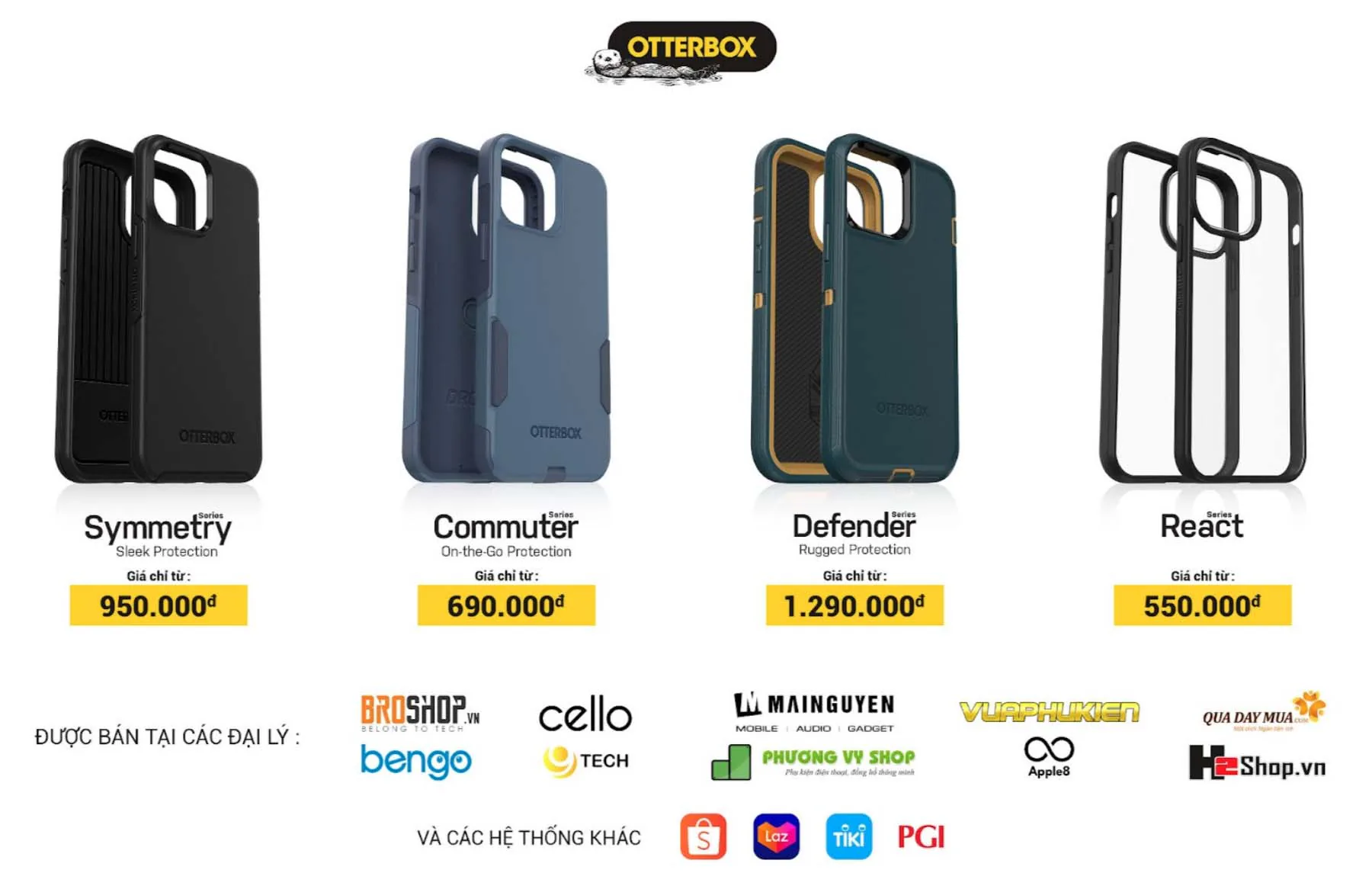 OtterBox - Đối tác phụ kiện của Apple - chính thức có mặt Việt Nam
