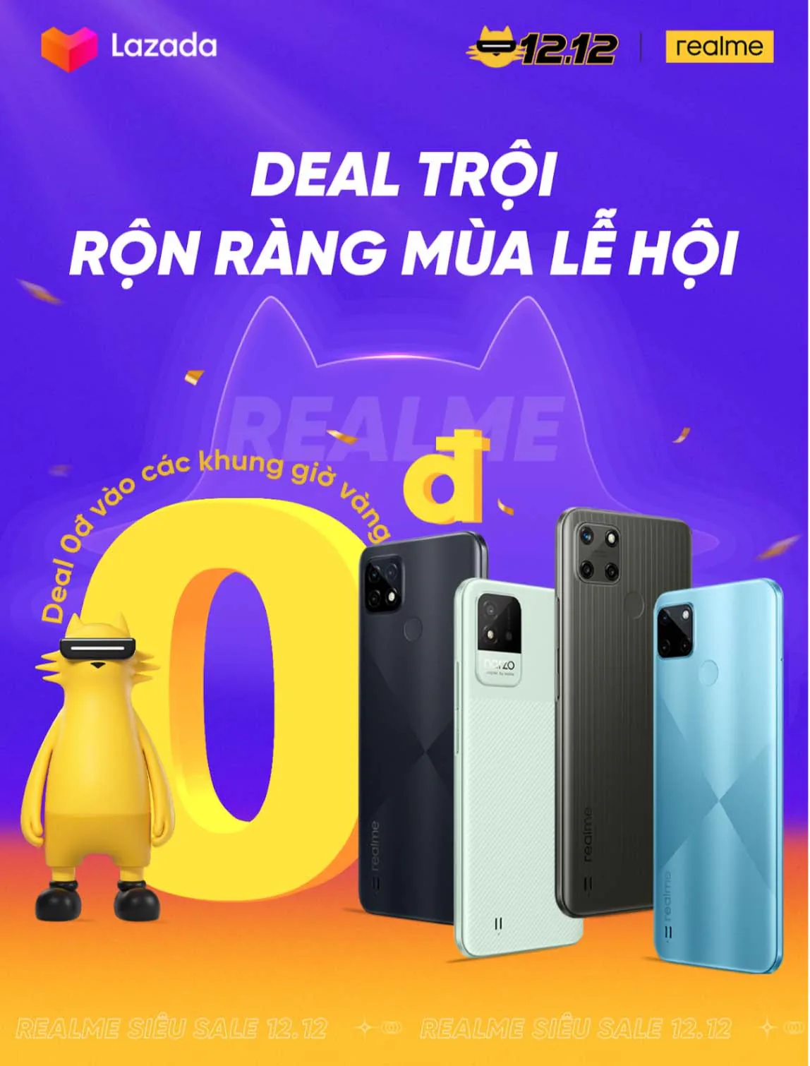 Duy nhất trong ngày 12-12: Bùng nổ siêu sale với ưu đãi "khủng" từ realme