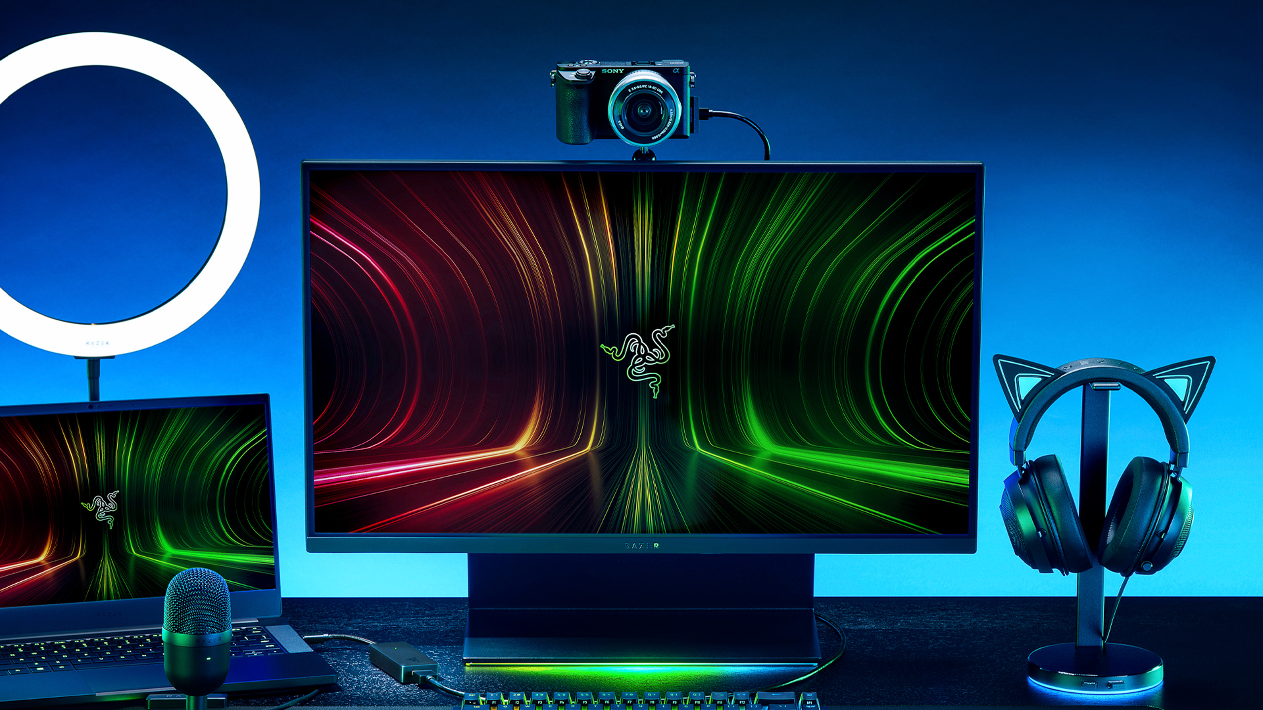 Razer ra mắt webcam Kiyo X và capture card Ripsaw X dành cho streamer tương lai