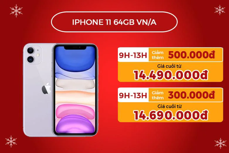 Smartphone, laptop, phụ kiện giảm đến 64% , kích cầu thị trường cuối năm bằng khung giờ giá sốc giảm thêm