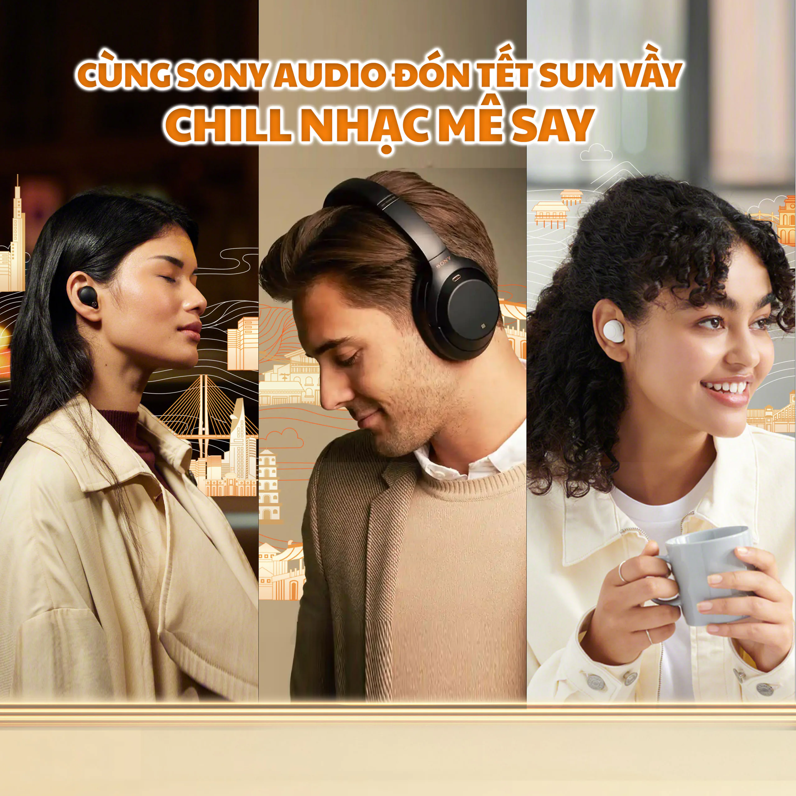 Cùng âm nhạc kết nối mê say cuối năm cùng Sony khuyến mãi lên đến 20%