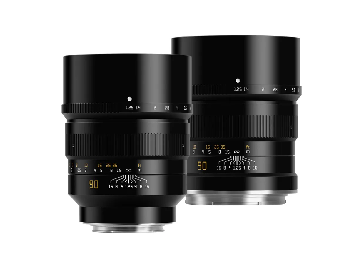 TTartisan mở rộng ống kính 90mm F1.25 thêm cho 5 ngàm thông dụng
