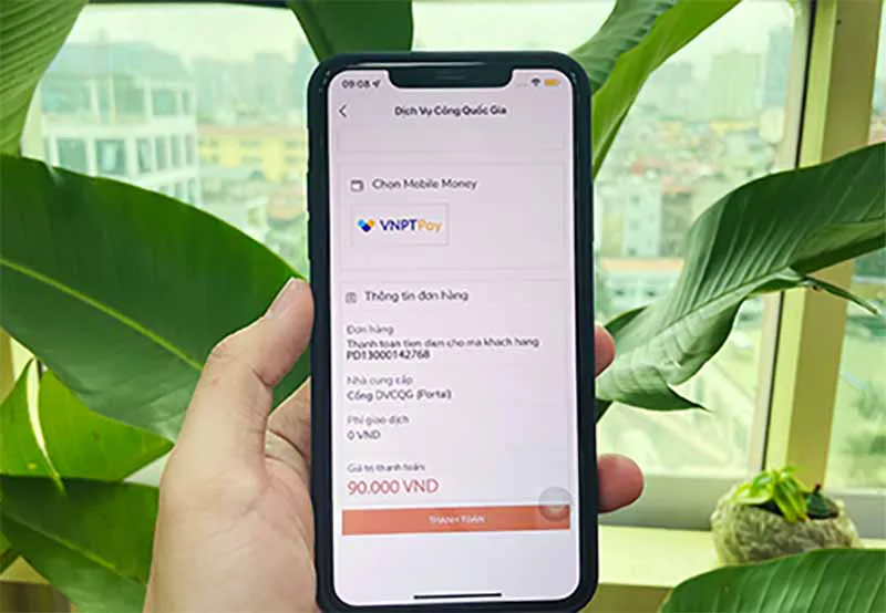 VNPT là đơn vị đầu tiên tích hợp thanh toán bằng Mobile Money trên Cổng Dịch vụ công Quốc gia
