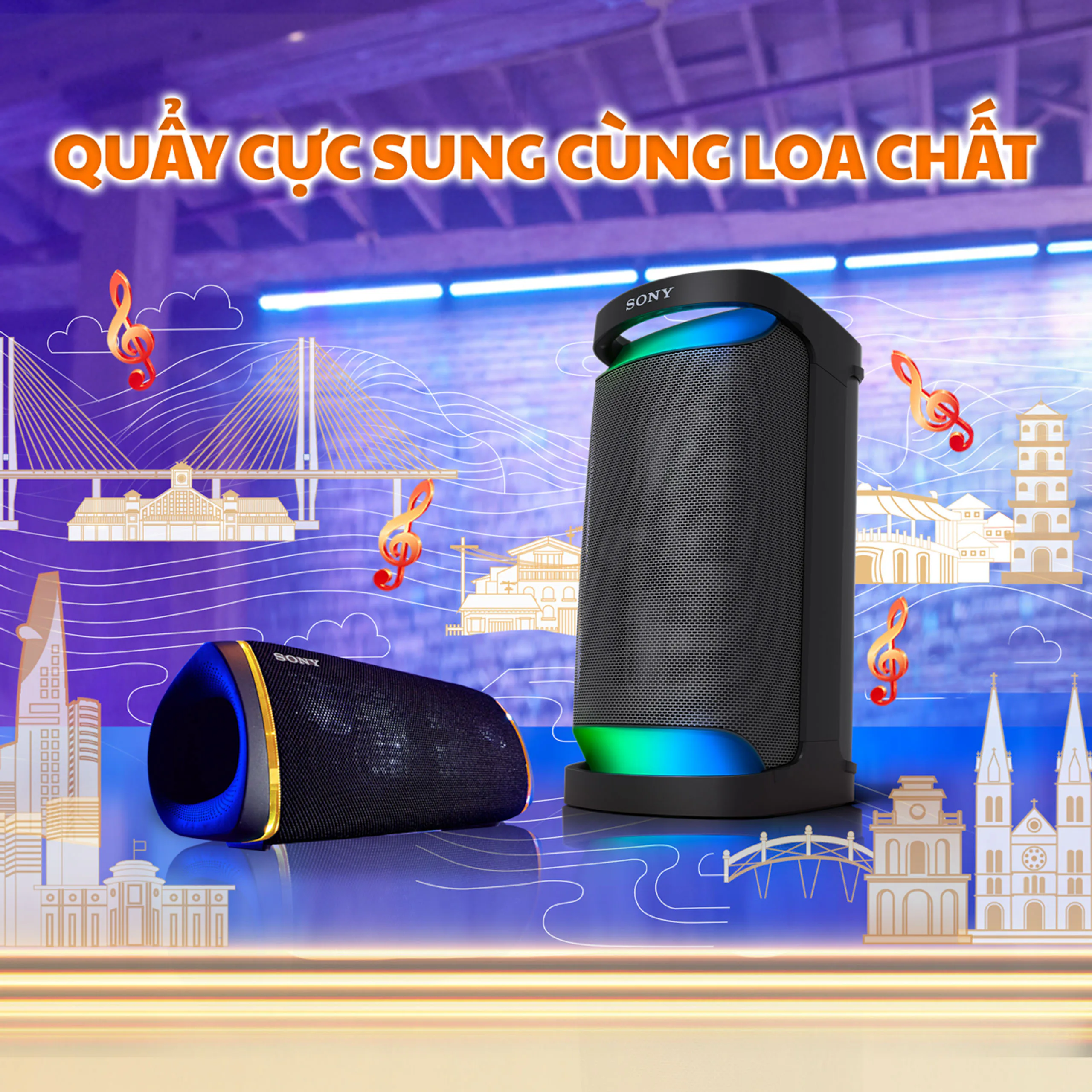 Cùng âm nhạc kết nối mê say cuối năm cùng Sony khuyến mãi lên đến 20%