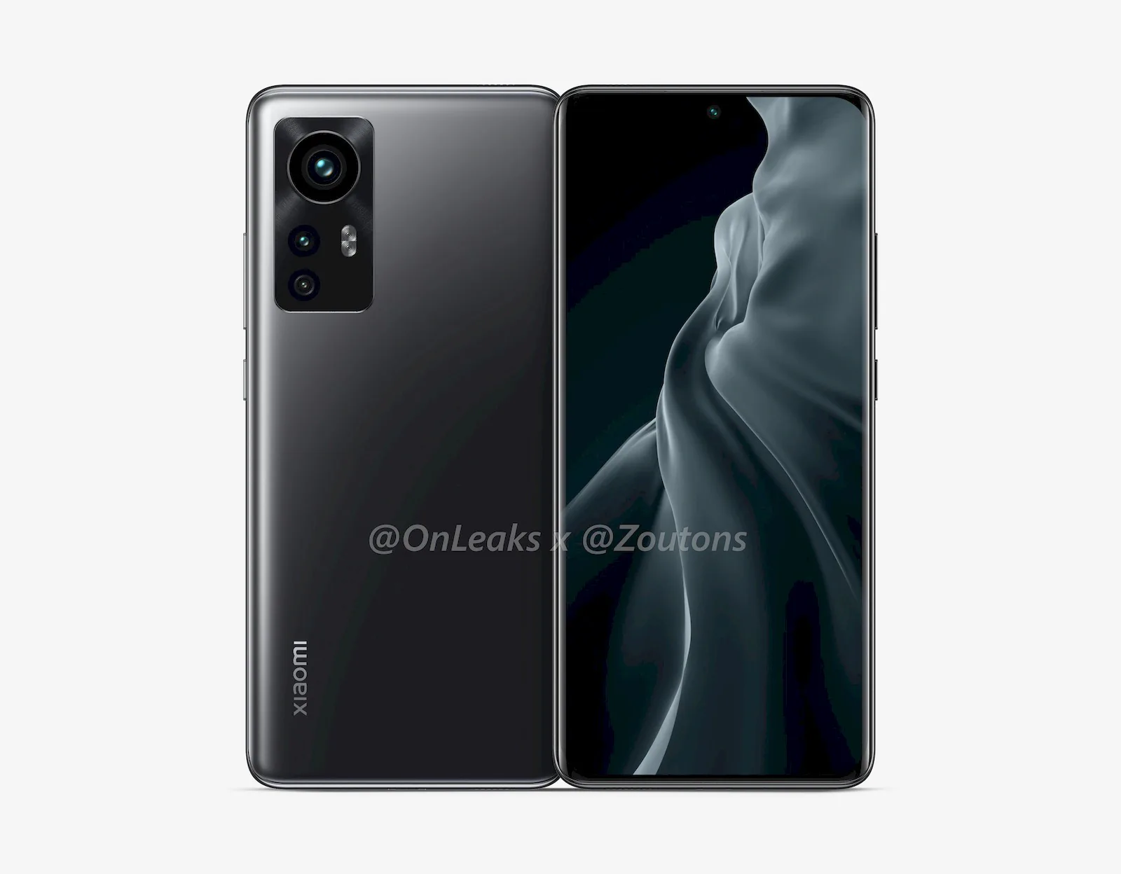 Ảnh render Xiaomi 12 lộ diện hé lộ màn hình chỉ 6.2-inch nhỏ hơn bản Ultra