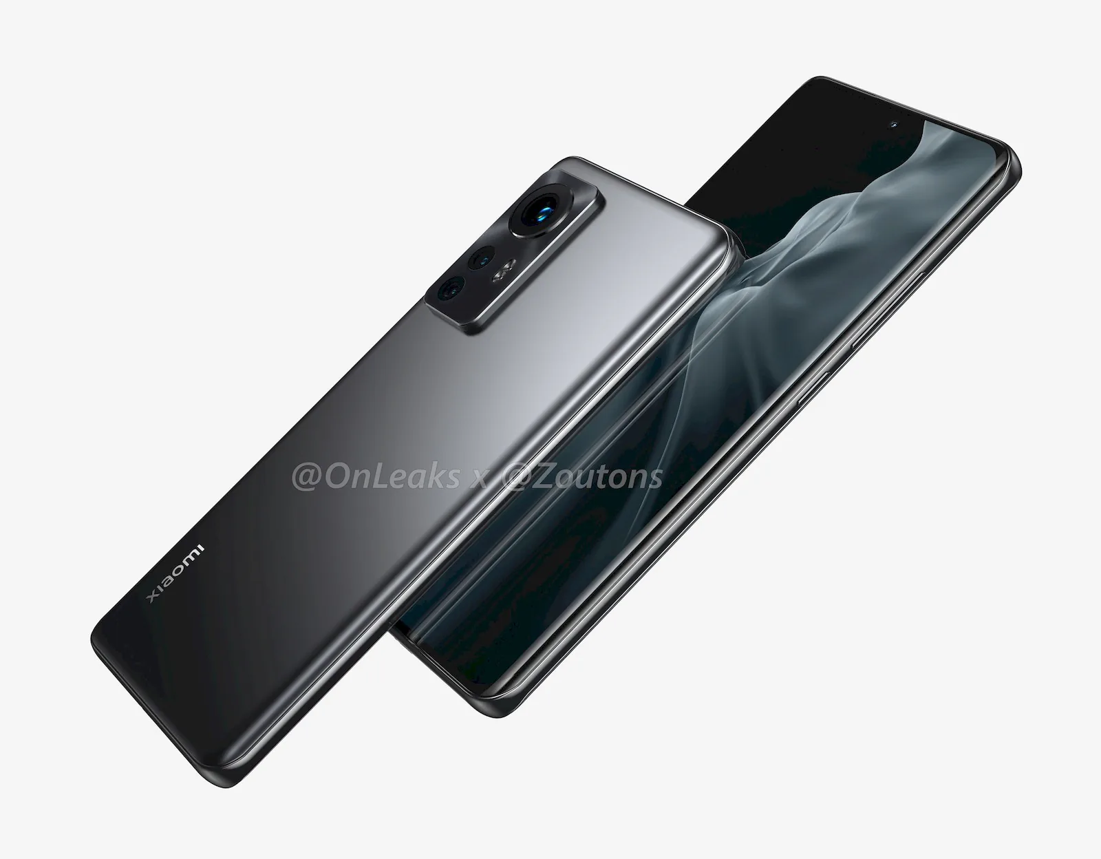 Ảnh render Xiaomi 12 lộ diện hé lộ màn hình chỉ 6.2-inch nhỏ hơn bản Ultra