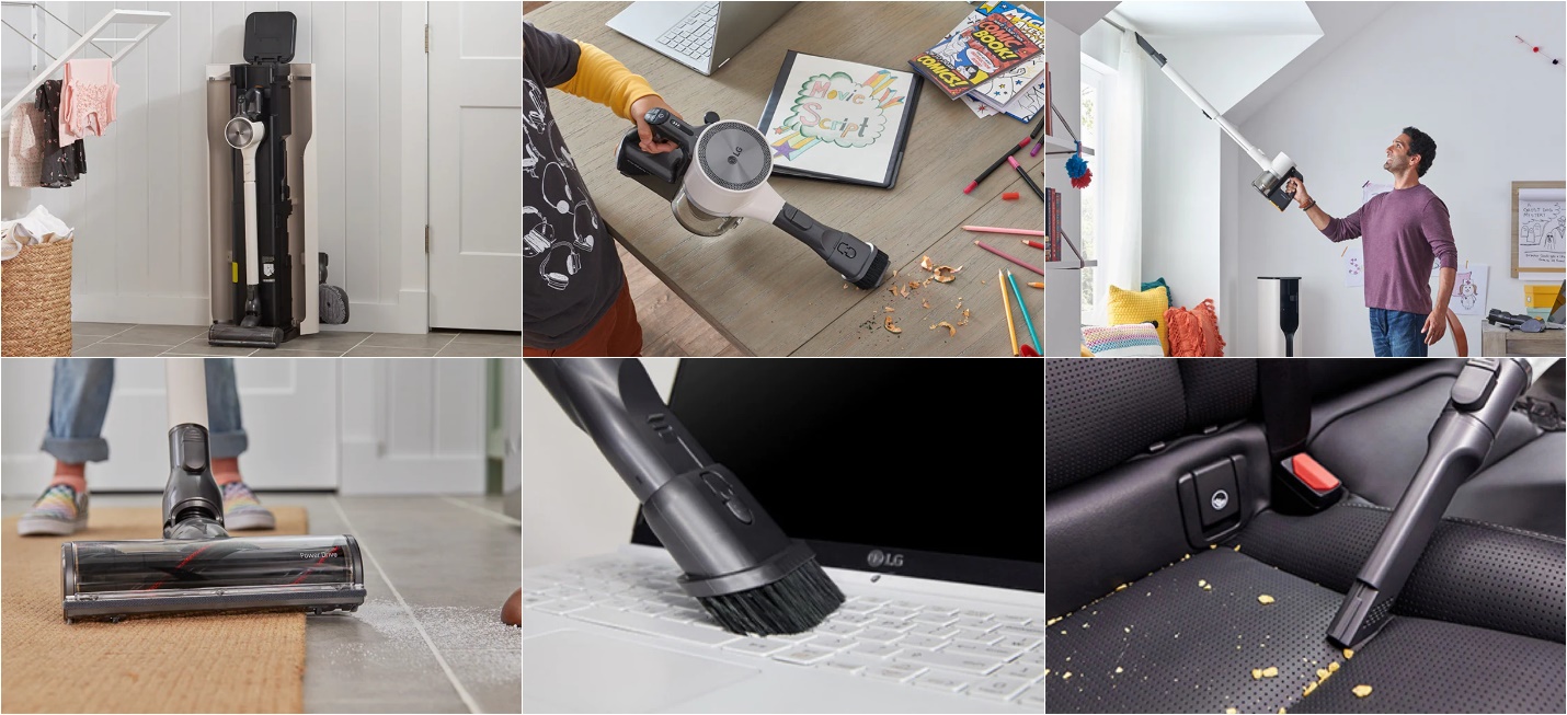 Máy hút bụi không dây LG CordZero - Tất cả những thứ bạn cần để làm sạch căn nhà của mình