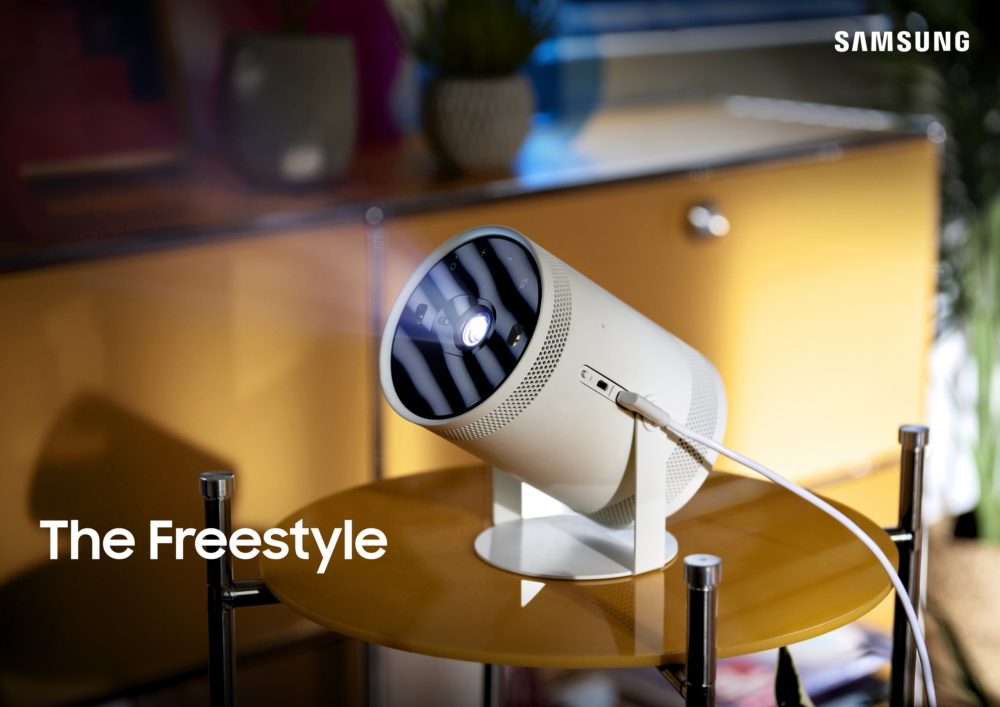 Samsung ra mắt The Freestyle: Máy chiếu 100 inch bỏ túi