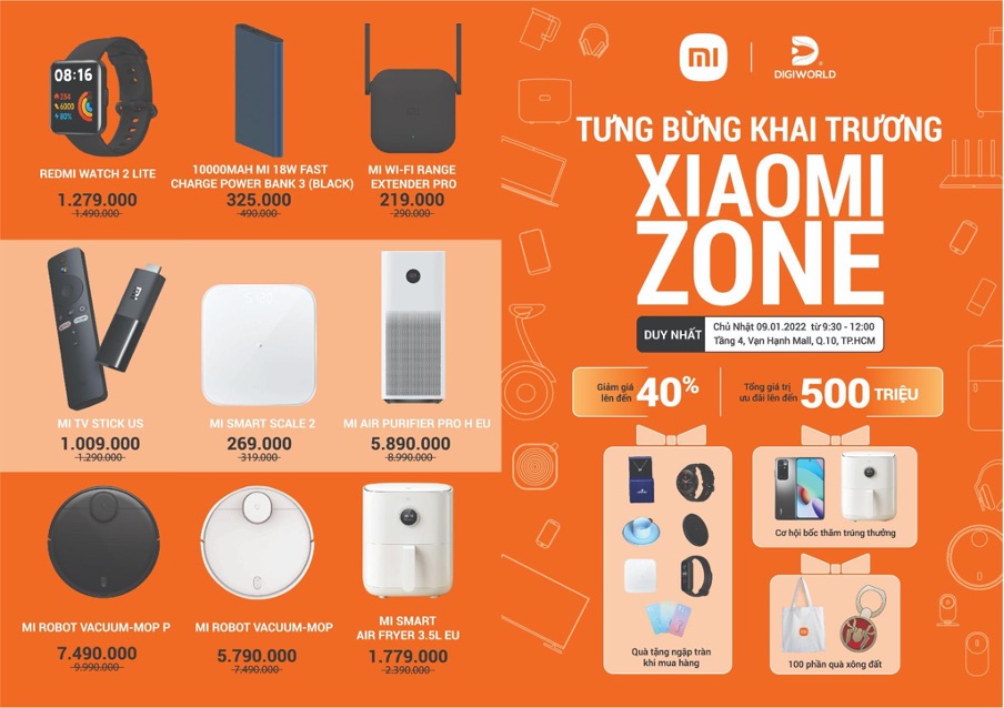 Khai trương Xiaomi Zone tại Vạn Hạnh Mall, ưu đãi tổng giá trị lên đến 500 triệu - Cộng đồng Xiaomi Fan háo hức chờ đợi