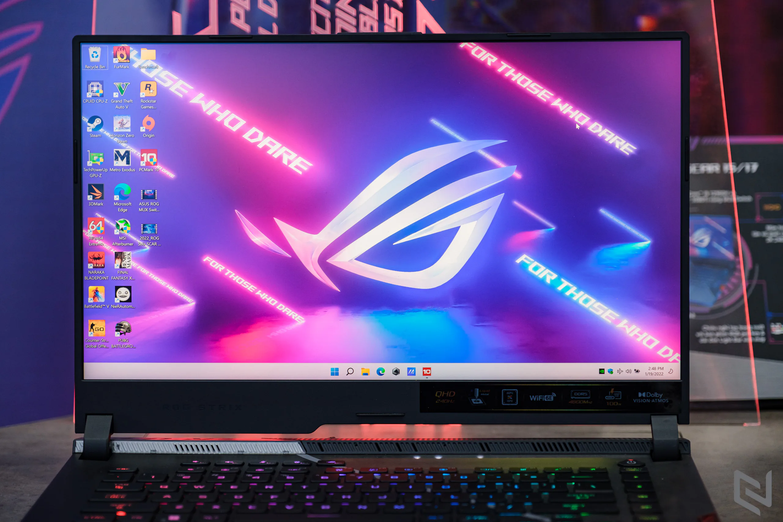 Trên tay laptop gaming ROG Strix Scar 15 2022 mới, Intel Core Gen 12 đầu tiên tại Việt Nam mạnh mẽ và ấn tượng