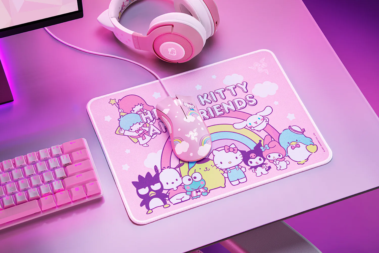 Razer ra mắt bộ sưu tập kết hợp Hello Kitty and Friends hoàn toàn mới đến game thủ Việt