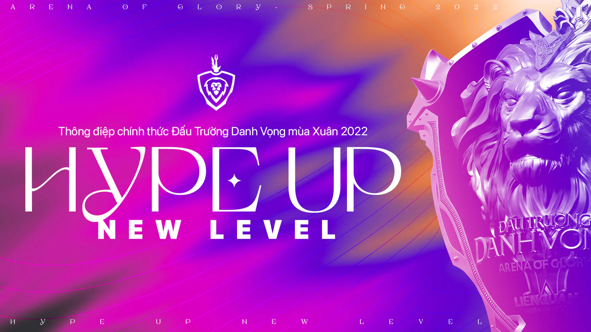 Giải đấu Đấu Trường Danh Vọng mùa Xuân 2022 sẽ khởi tranh vào 10/2 với 10 đội tuyển tranh tài cho giải thưởng 3 tỷ đồng