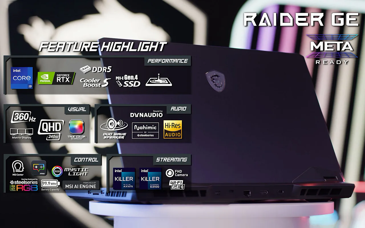 MSI tổ chức sự kiện trực tuyến MSIology: Gameverse ra mắt các laptop sử dụng vi xử lí Intel H series thế hệ 12 mới nhất