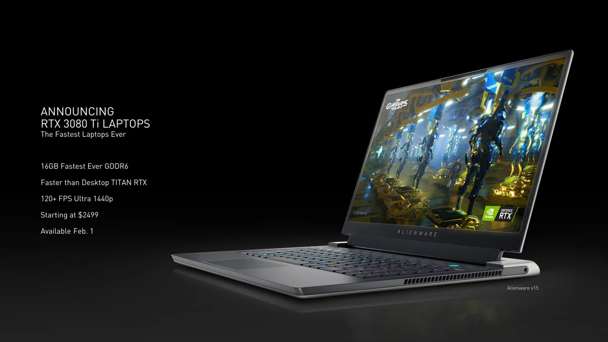 NVIDIA ra mắt loạt GPU mới RTX 3080 Ti, 3070 Ti cho laptop và RTX 3050 cho máy tính để bàn