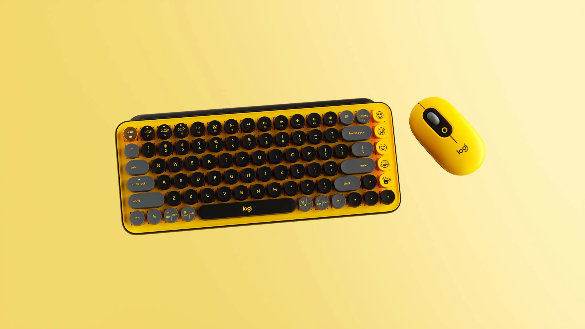 Logitech giới thiệu dòng sản phẩm Studio Series mới, ấn tượng với bàn phím cơ POP Keys có phím tắt Emoji tùy chỉnh