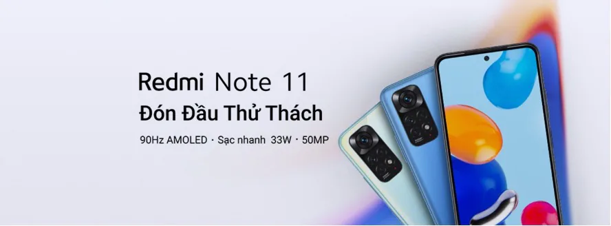 Đón đầu thử thách cùng dòng sản phẩm Redmi Note 11 Series hoàn toàn mới