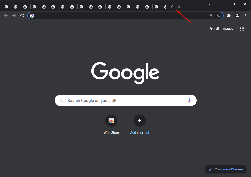 Hướng dẫn kích hoạt Tab Scrolling trên Google Chrome để cuộn các tab nhanh khi mở nhiều