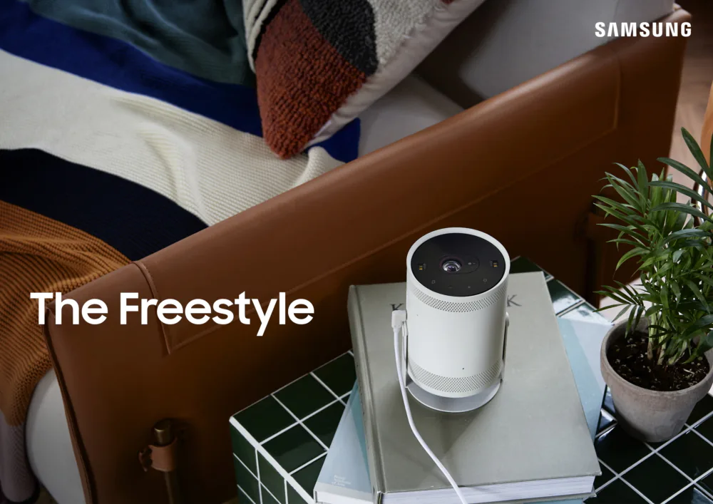 Samsung ra mắt The Freestyle: Máy chiếu 100 inch bỏ túi