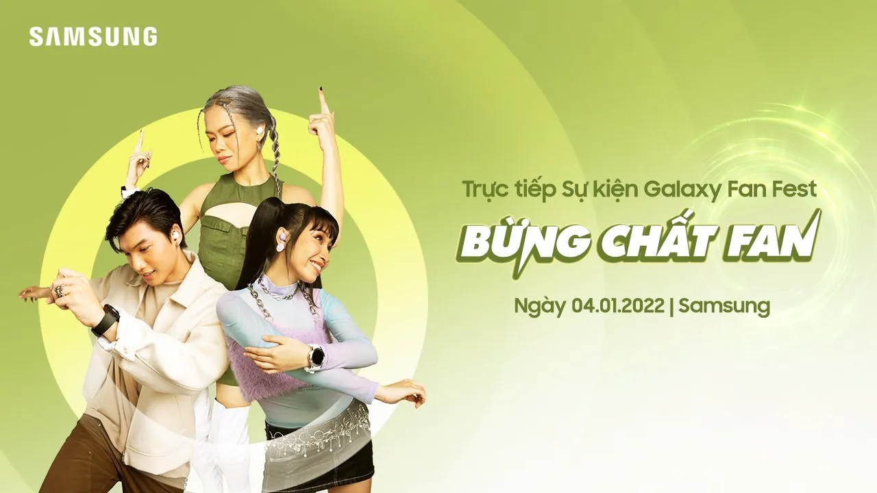 Trực tiếp sự kiện Samsung Galaxy Unpacked ngày 04/01/2022