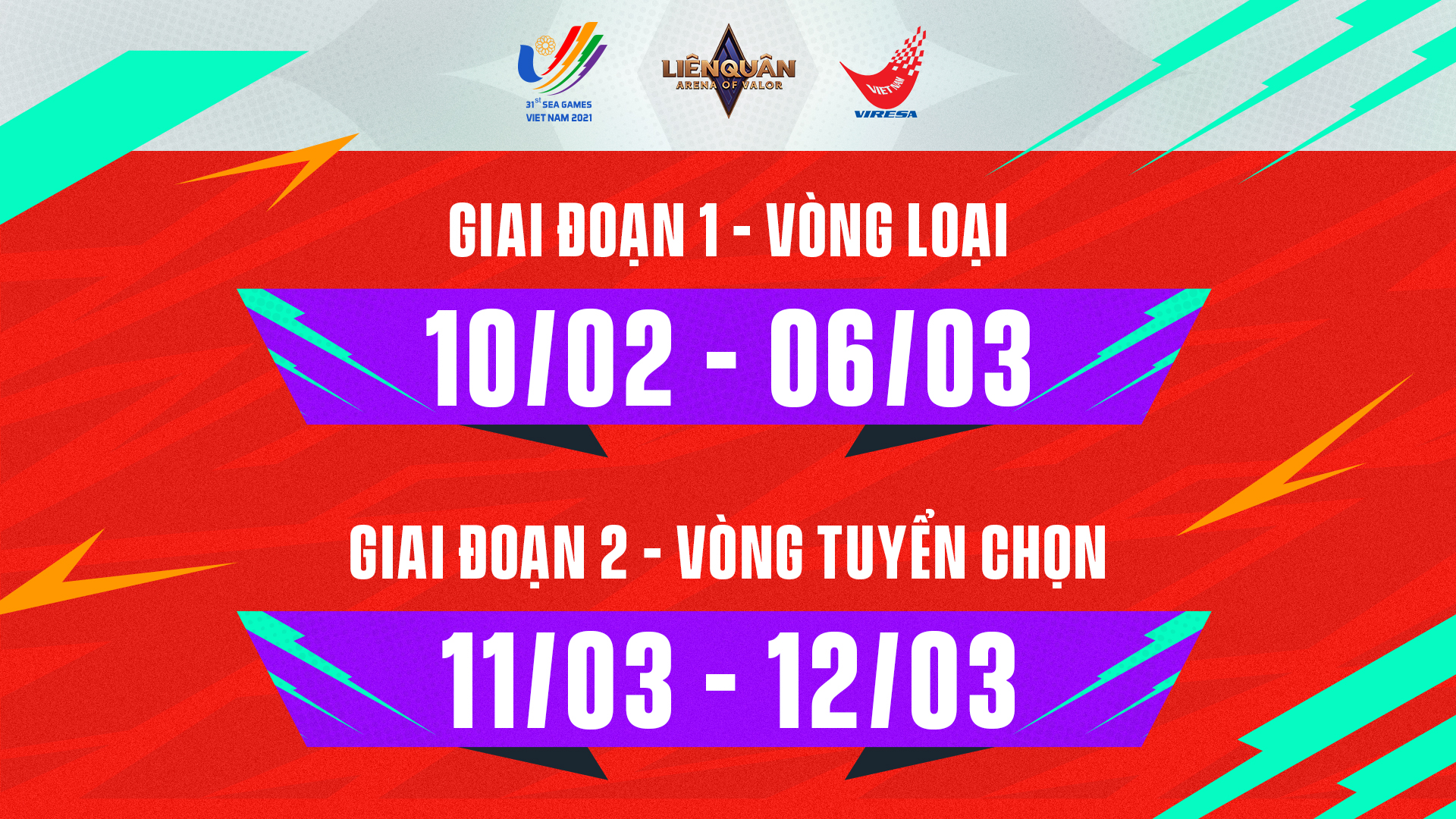 Công bố vòng tuyển chọn đội tuyển Liên Quân Mobile Việt Nam tham dự SEA Games 31