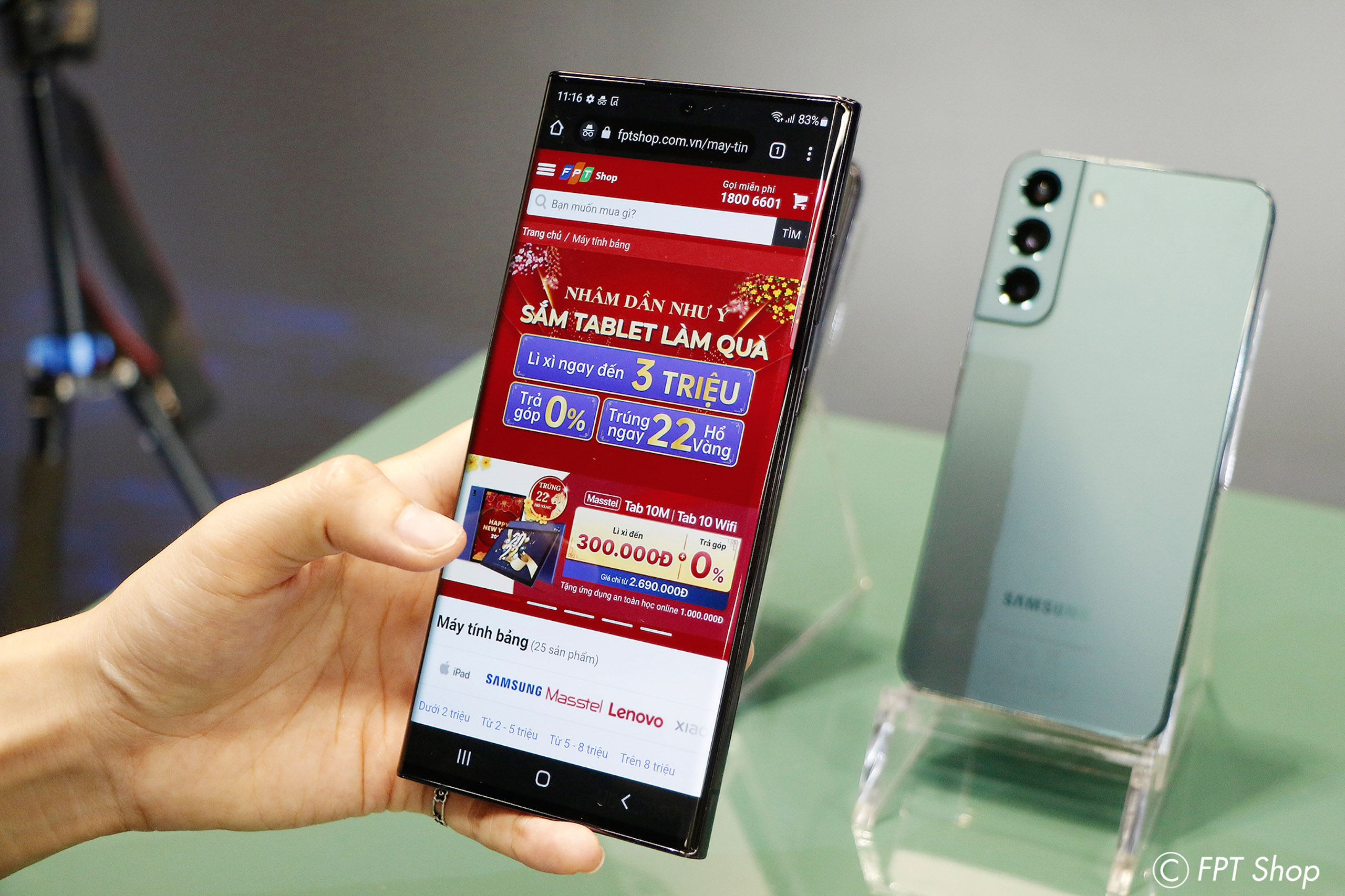 Dòng ‘Note’ đã trở lại trên Galaxy S22 Ultra, FPT Shop tặng ưu đãi đến 8 triệu cho khách đặt trước