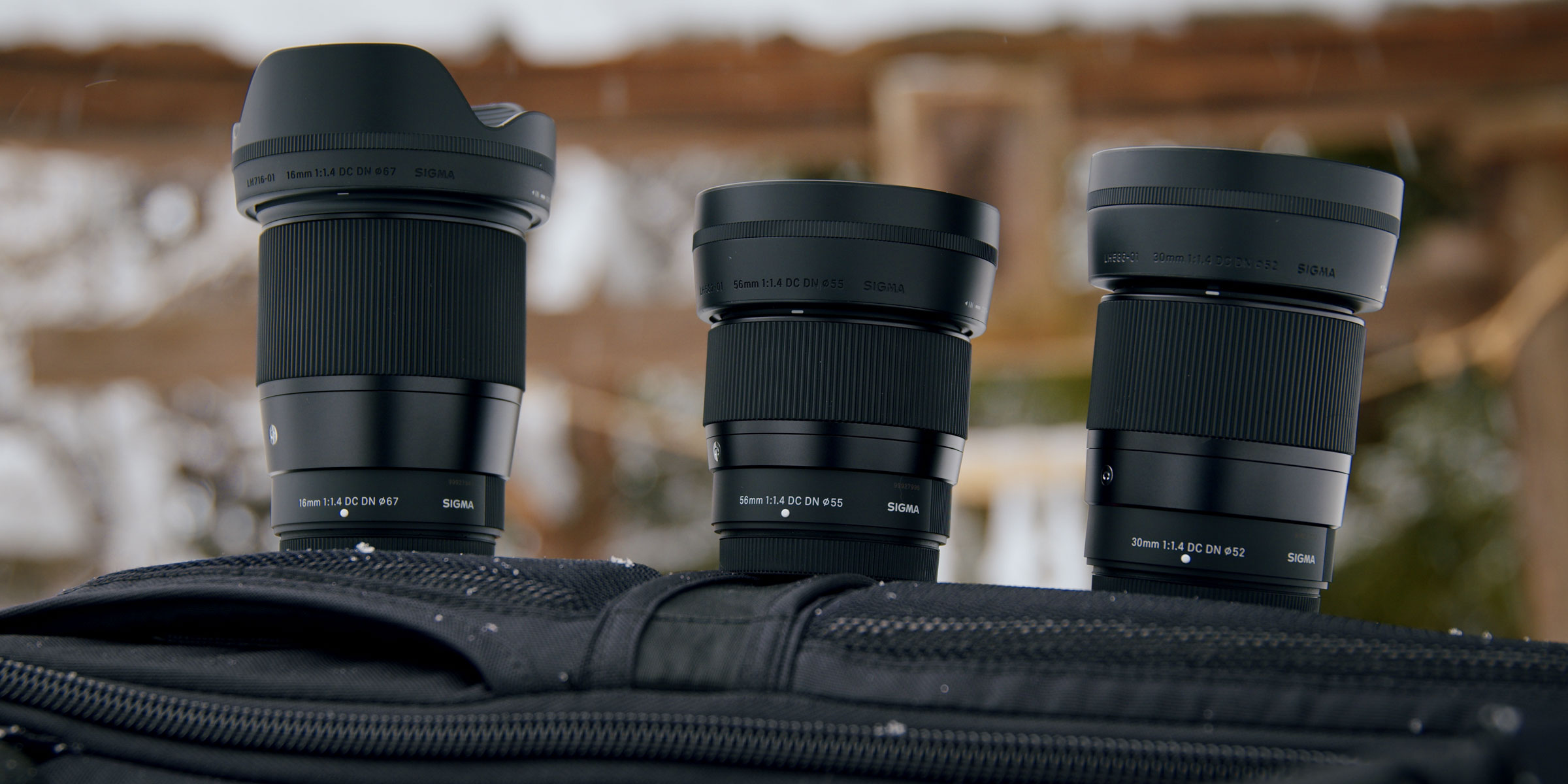 Sigma ra mắt ba ống kính đầu tiên hỗ trợ cho máy ảnh Fujifilm X