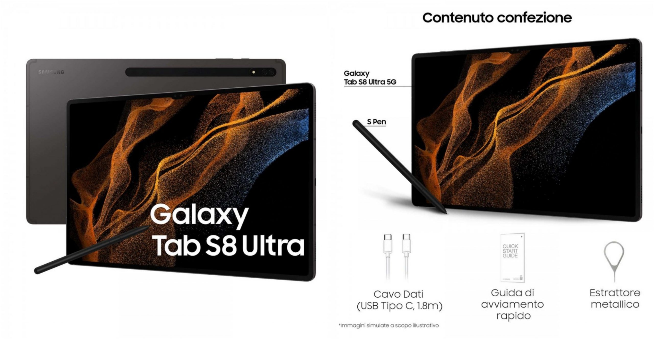 Lộ diện loạt ảnh quảng bá của Galaxy Tab S8 và xác nhận một số thông tin cấu hình máy