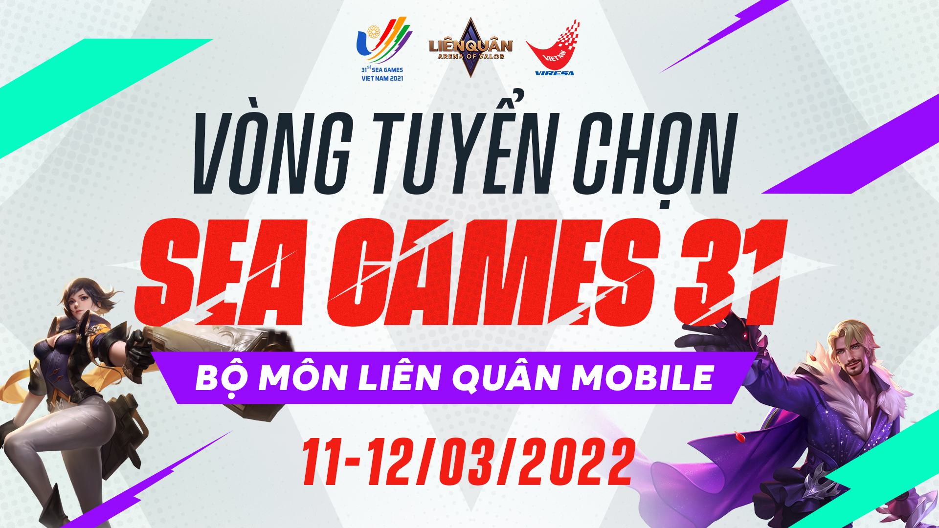 Công bố vòng tuyển chọn đội tuyển Liên Quân Mobile Việt Nam tham dự SEA Games 31